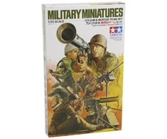 Tamiya - U.S. Gun &amp; Mortar Team Set, 1/35, 35086, Color