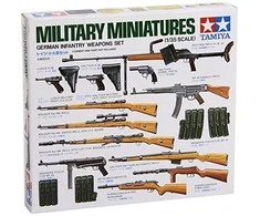 Tamiya Vokiečių pėstininkų ginklų rinkinys 1/35 (35111)