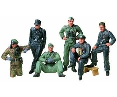 Tamiya vokiečių tanko įgulos figūrėlės, 1/35, 35201