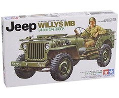 Tamiya Jeep Willys MB 1/35 plastikinis karinio džipo modelis rinkiniui
