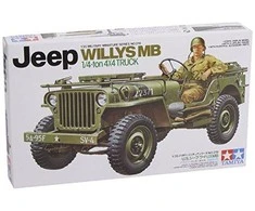 Tamiya Jeep Willys MB 1/35 plastikinis karinio džipo modelis rinkiniui