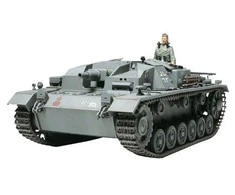 Tamiya StuG III Ausf.B 1/35 plastikinis tanko modelis