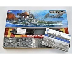 Tamiya – britų mūšio laivas „Prince of Wales“, 1/350, 78011