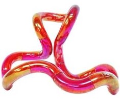 Case-Mate Tangle Jr. Gem fidget žaislas, 18 lenktų dalių, perlamutro spalvos (50193)