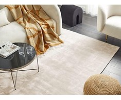 Beliani Lumarko Vicous kilimas 160 x 230 cm šviesus smėlio spalvos GESI II!
