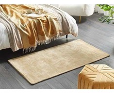 Beliani Lumarko Viskozinis kilimas 80 x 150 cm smėlio GESI II!