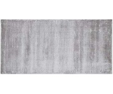 Beliani Kvapusis kilimas 80 x 150 cm šviesiai pilkas GESI II