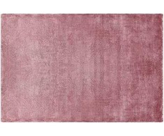 Beliani Lumarko kilimas su viskoze 140 x 200 cm rožinės GESI II!