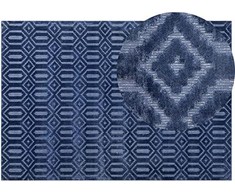 Beliani Kvapus kilimas 160 x 230 cm mėlyna ADATEGE