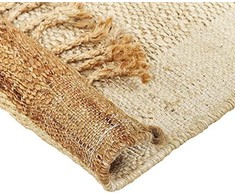 Beliani Rug iš džiuto 160 x 230 cm smėlio spalvos DEDEMLI Lumarko!