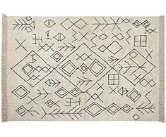 Beliani Lumarko medvilnės kilimas 160 x 230 cm smėlio spalvos SOMEK!