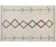 Beliani Lumarko Medvilnė kilimas 160 x 230 cm smėlio spalvos CTMI!