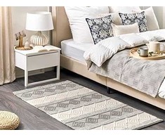 Beliani Lumarko kilimas Vilna 80 X 150 Cm Beigepilka Bozov!