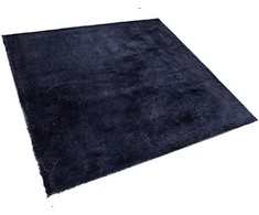 Beliani Šaggy kilimas 200 x 200 cm mėlyna EVREN