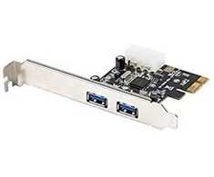 LANBERG PCE-US3-002 PCI Express->USB 3.1 GEN1 2 prievadų + žemo profilio