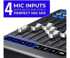 Garso Pultas - Tascam Mixcast 4 Su 4-Pad Jutikliniu Ekranu