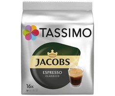Tassimo kapsulės 16 vnt Jacobs Espresso Classico 118,4g