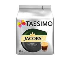 Tassimo kapsulės 16 vnt Jacobs Espresso Classico 118,4g