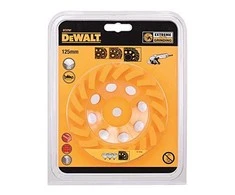 Deimantinis šlifavimo diskas DeWalt TURBO; 125 mm