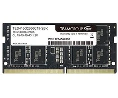 RAM Team Group Komandos grupė TEAMGROUP 16GB DDR4 2666MHz SODIMM CL19 1.2V