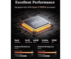 MINI-PC Minis Forum MS-A2-9955 AMD Ryzen 9 9955HX barebone
