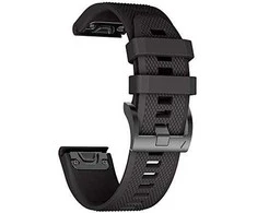 Išmaniojo laikrodžio Garmin Fenix 5 dirželis, Juodos spalvos, 22mm
