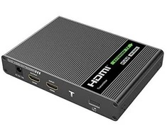 TECHLY HDMI KVM ilgintuvas per tinklo kabelį 4K 60Hz 70 m