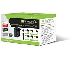 Techly Maitinimo šaltinis 230V universalus 27W/2.25A 3-12V 6 wtyków DC i USB
