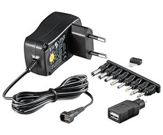 TECHLY 301856 Techly Universalus maitinimo adapteris 3-12V 0,6A 7,2W su 7 išimamais kištukais