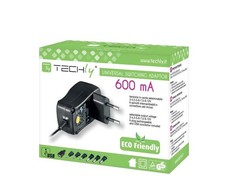 TECHLY 301856 Techly Universalus maitinimo adapteris 3-12V 0,6A 7,2W su 7 išimamais kištukais