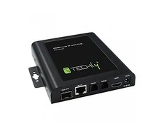 „Techly 020515“ HDMI ilgintuvo imtuvas per susuktą porą, RJ45 PoE, skirtas televizoriaus sienai