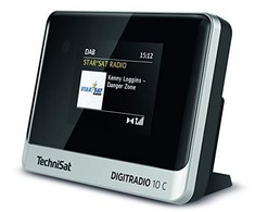 Sourcing TechniSat Digitradio 10C DAB+ Radio juodas/sidabrinis