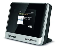 Sourcing TechniSat Digitradio 10C DAB+ Radio juodas/sidabrinis