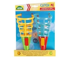 Zabawka Lena „Toy Catch“ kamuoliukų dvipusė pakuotė