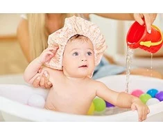 Baby First TEGA DK-004-130 Vaikiška vonia 86 cm ANTIS rožinė