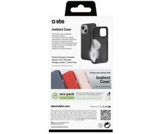 Dėklas SBS Juodas Instinct Cover Tvirtas, aksominis prisilietimas, skirtas iPhone 14/13
