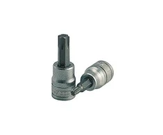 TengTools Galvučių su antgaliais rinkinys Teng Tools M1213TX; TORX; 1/2''; 9 vnt.