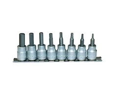 TengTools Galvučių su antgaliais rinkinys Teng Tools M3811; 3/8''; 8 vnt.