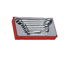 TengTools Terkšlinių veržliarakčių rinkinys Teng Tools TT6508R; 8 vnt.