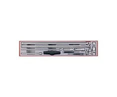 TengTools Prailginimų, šarnyrų ir adapterių rinkinys Teng Tools TTXEXT13; 13 vnt.