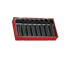 TengTools Smūginių sukimo galvučių komplektas Teng Tools TT9116; 16 vnt.