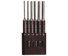 TengTools 9 dalių Kirstukų/skylmušių/žymeklių rinkinys Teng Tools TTPC09
