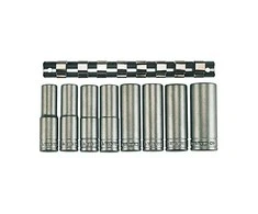 TengTools Sukimo galvučių komplektas Teng Tools M1208-6; 1/2''; 8 vnt.