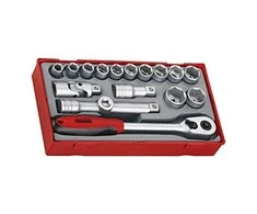 TengTools Galvučių komplektas Teng Tools TT1218; 18 vnt.