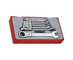 TengTools Terkšlinių veržliarakčių rinkinys Teng Tools TT6508RF; 8 vnt.