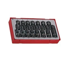 TengTools Smūginių sukimo antgalių rinkinys Teng Tools TT9015HX; 15 vnt.