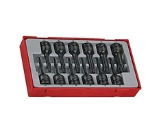 TengTools Smūginių sukimo antgalių rinkinys Teng Tools TT9212TX; 12 vnt.