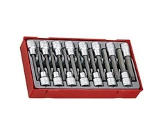 TengTools Galvučių su antgaliais komplektas Teng Tools TTTXH15; 15 vnt.