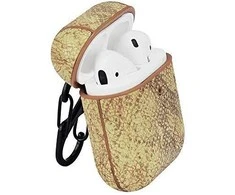 TerraTec Apsauginis dėklas AirBox Crocodile, skirtas AirPods, rudas