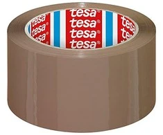 Tesa tesapack® pakavimo juosta PP, 66 m x 50 mm, ruda